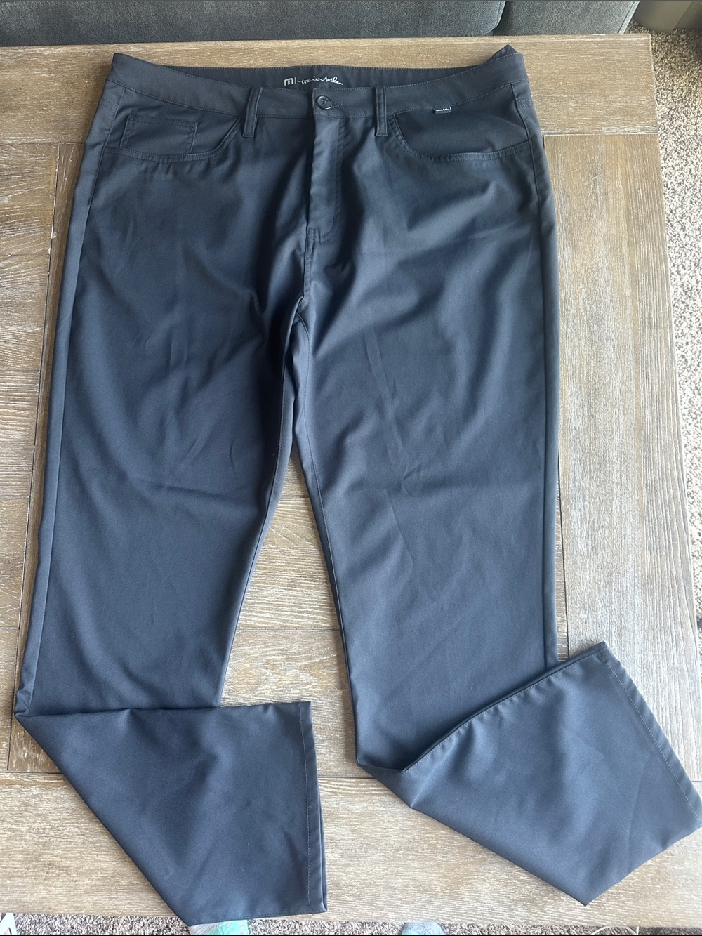 Travis Mathew Black Performance Pants